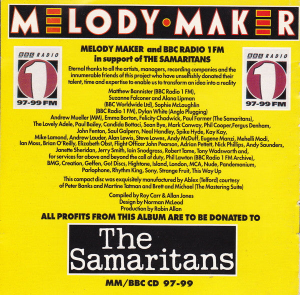 Various : ...Hold On (BBC Radio 1FM Sessions) (CD, Comp)