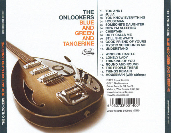 The Onlookers : Blue And Green And Tangerine (CD)