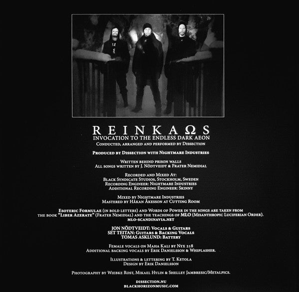 Dissection : Reinkaos (LP, Album, Ltd, Pic, RE)