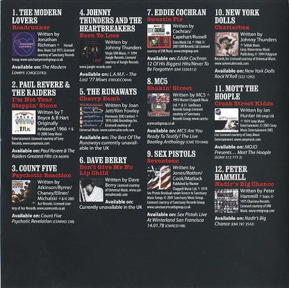 Various : The Roots Of The Sex Pistols (15 Tracks That Inspired A Revolution) (CD, Comp)