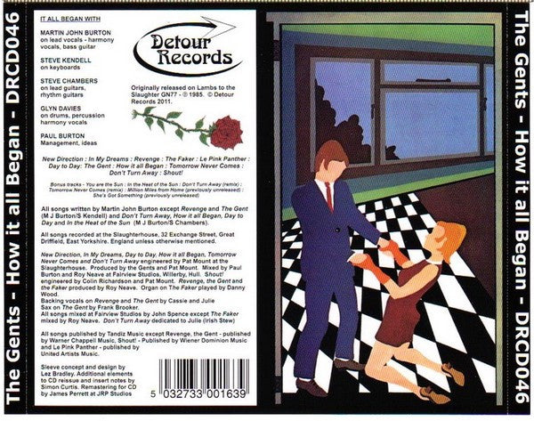 The Gents : How It All Began  (CD, Album)