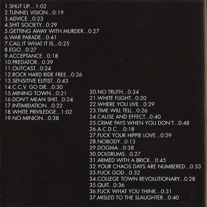 Hellnation : Your Chaos Days Are Numbered (CD, Album)