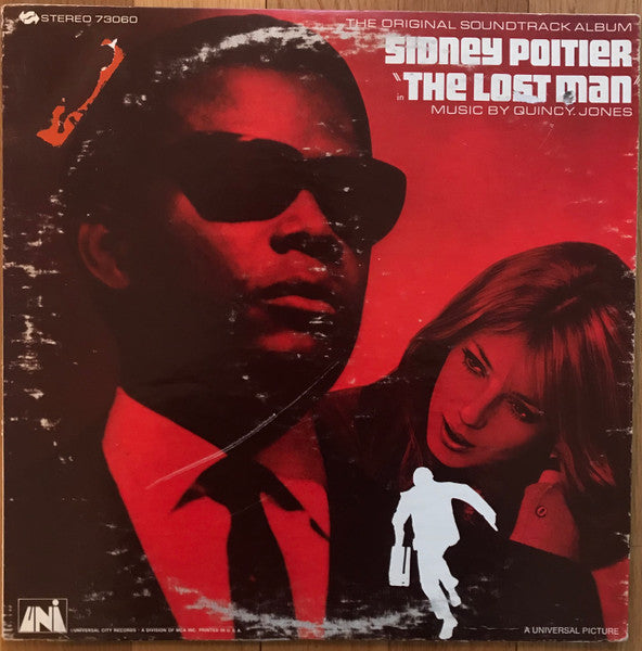 Quincy Jones : The Lost Man (The Original Soundtrack Album) (LP, Album, Mon)