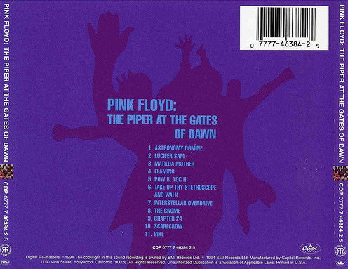 Pink Floyd : The Piper At The Gates Of Dawn (CD, Album, RE, RM)