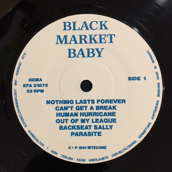 Black Market Baby : Baby On Board (LP, Comp)