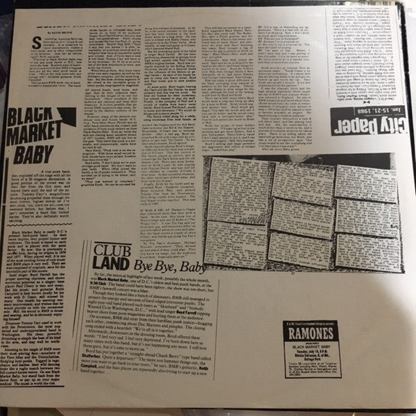 Black Market Baby : Baby On Board (LP, Comp)