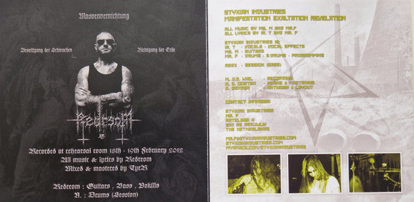 Redreom / Styxian Industries : Der Befehl Lautet: Toete / Manifestation  (CD, Album)