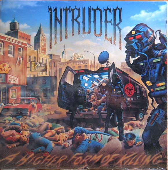 Intruder (2) : A Higher Form Of Killing (LP, Album)