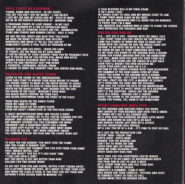 Pro-Pain : Foul Taste Of Freedom (CD, Album)