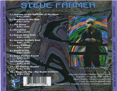 Steve Farmer : Journey To The Darkside Of The Mind (CD)