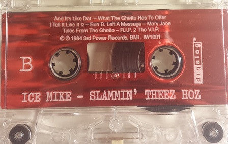 Ice Mike : Slammin' Theez Hoz (Cass, Album)