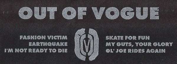 Out Of Vogue : Demo 2002 (Cass)