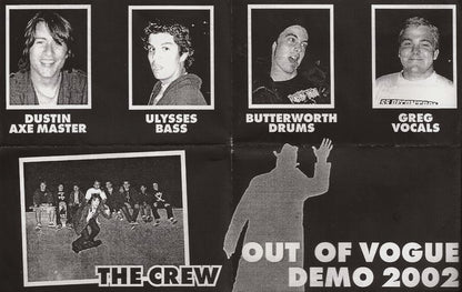 Out Of Vogue : Demo 2002 (Cass)