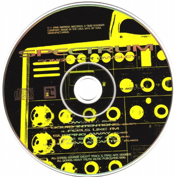 Spectrum (4) : Songs For Owsley (CD, EP, Ltd, Dig)