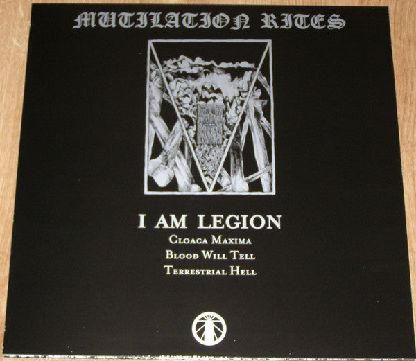 Mutilation Rites : I Am Legion (12", S/Sided, EP, Etch, RP, Gre)