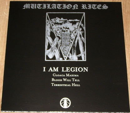 Mutilation Rites : I Am Legion (12", S/Sided, EP, Etch, RP, Gre)