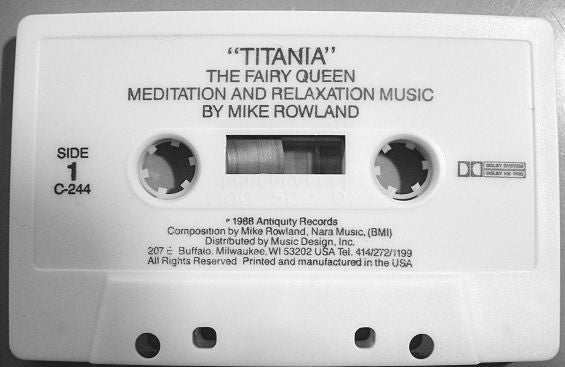 Mike Rowland (2) : Titania - The Fairy Queen (Cass, Album)