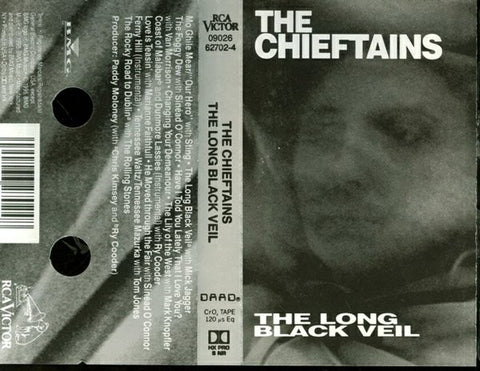 The Chieftains : The Long Black Veil (Cass, Album)