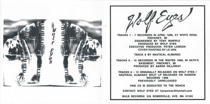 Wolf Eyes : Wolf Eyes (CD, Album)