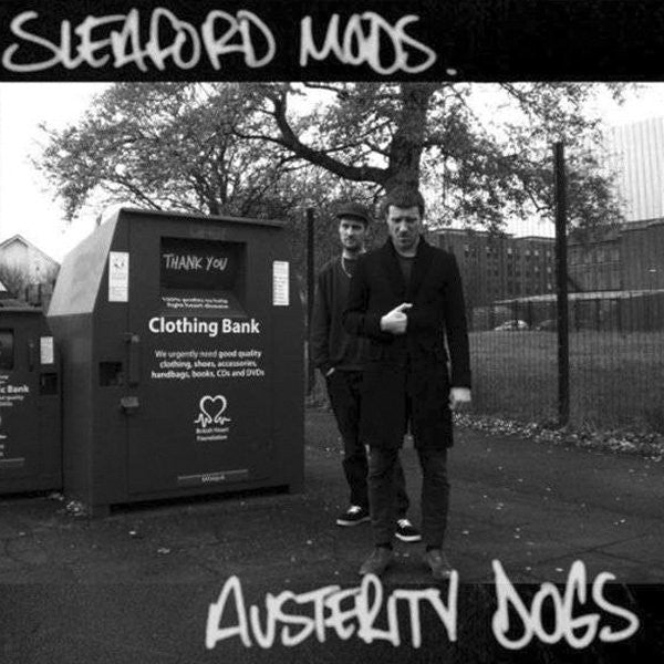 Sleaford Mods : Austerity Dogs (LP, Album, RP, Cle)