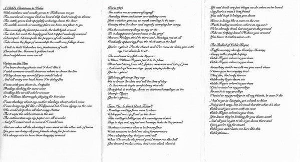 John Cale : Fragments Of A Rainy Season (Cass, Album)