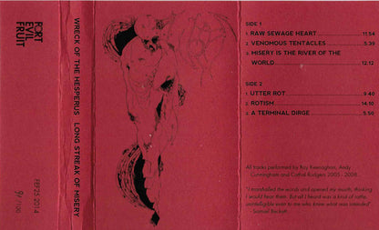 Wreck Of The Hesperus : Long Streak Of Misery (Cass, Comp, Ltd, Num)