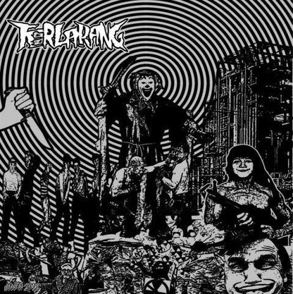 Godstomper / Terlarang : Godstomper / Terlarang (12", Album, Red)
