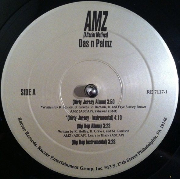 Alterior Motivez* : Das n Palmz / Eye 4 An Eye (12")