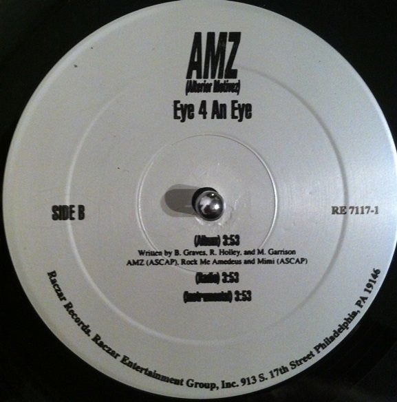 Alterior Motivez* : Das n Palmz / Eye 4 An Eye (12")