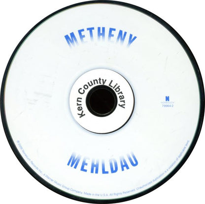 Metheny*, Mehldau* : Metheny Mehldau (CD, Album)