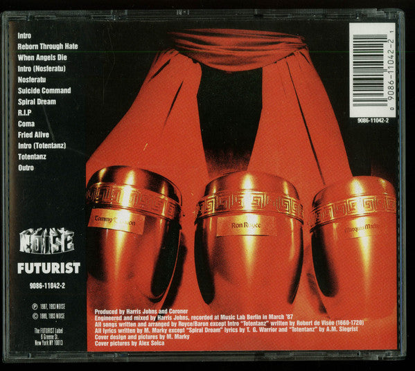 Coroner : R.I.P. (CD, Album, RE)