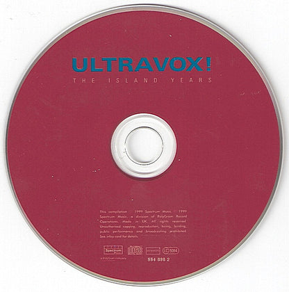 Ultravox!* : The Island Years (CD, Comp)