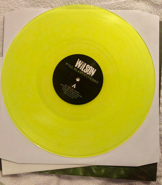 Wilson (27) : Full Blast Fuckery (LP, Album, Ltd, Gre)