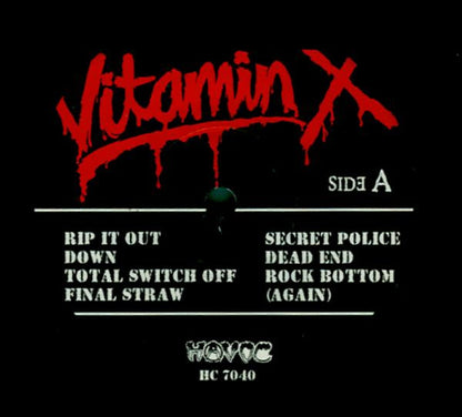 Vitamin X : Rip It Out (7")