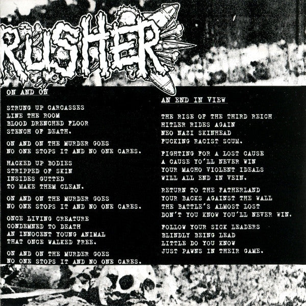 Hellkrusher : Fields Of Blood (7", EP, Cle)
