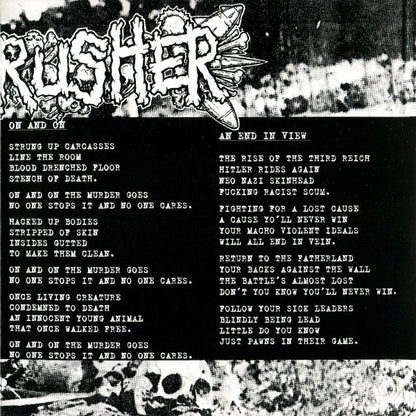 Hellkrusher : Fields Of Blood (7", EP, Cle)