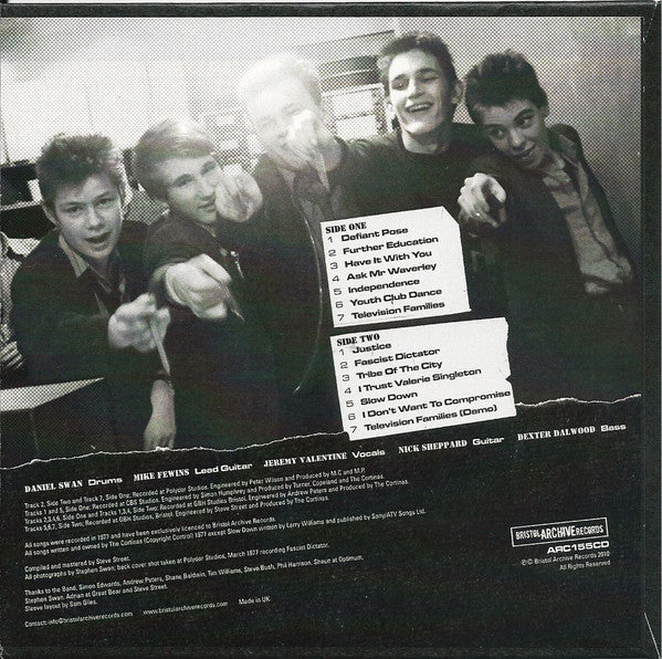 The Cortinas : MK.1 (CDr, Comp, RM)