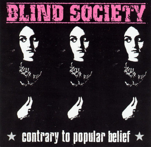 Blind Society : Contrary To Popular Belief (CD, Album)