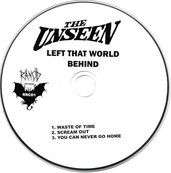 The Unseen : Left That World Behind (CD, Maxi)