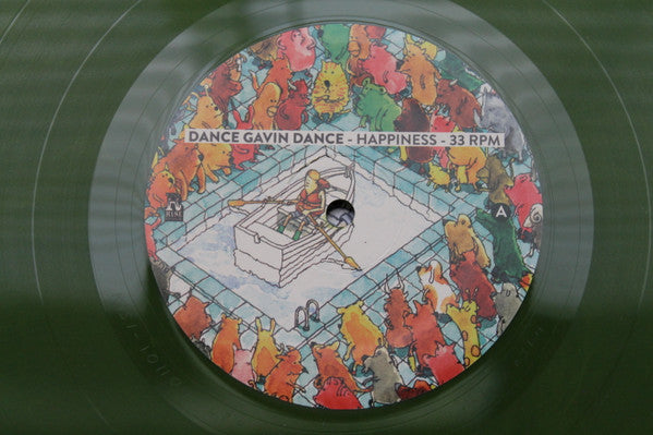 Dance Gavin Dance : Happiness (LP, Album, Ltd, RE, Gre)