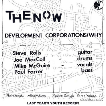 The Now (4) : Development Corporations (7", Single, RE)