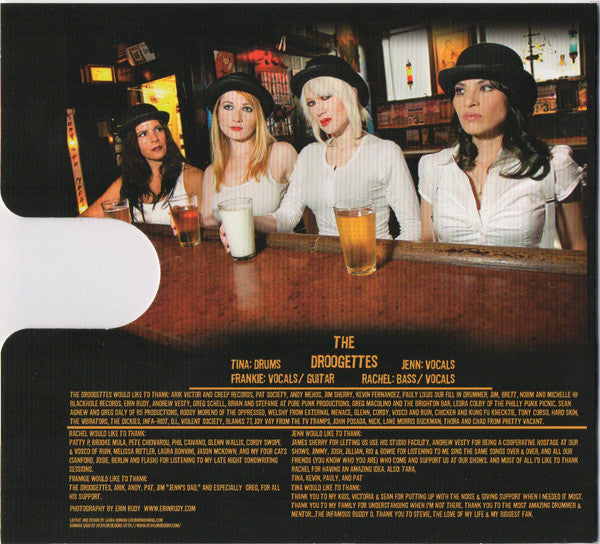 The Droogettes : The Droogettes (CD, MiniAlbum)