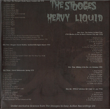 The Stooges : Heavy Liquid (6xCD, Comp + Box)