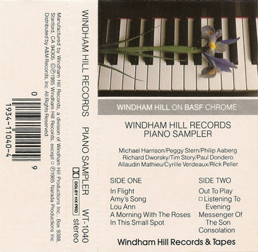 Various : Windham Hill Records Piano Sampler (Cass, Smplr, Dol)