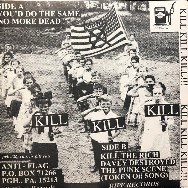 Anti-Flag : Kill Kill Kill  (7", RP)