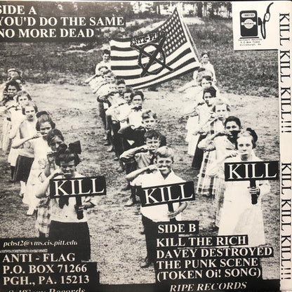 Anti-Flag : Kill Kill Kill  (7", RP)