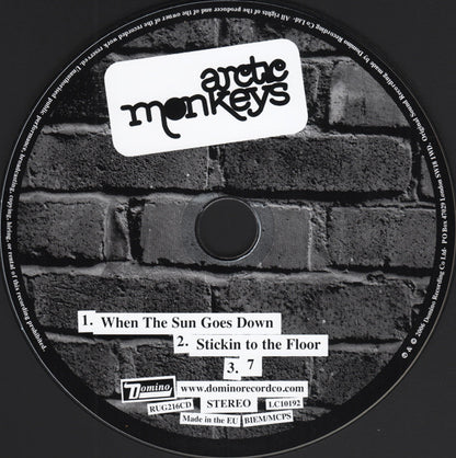 Arctic Monkeys : When The Sun Goes Down (CD, Single)