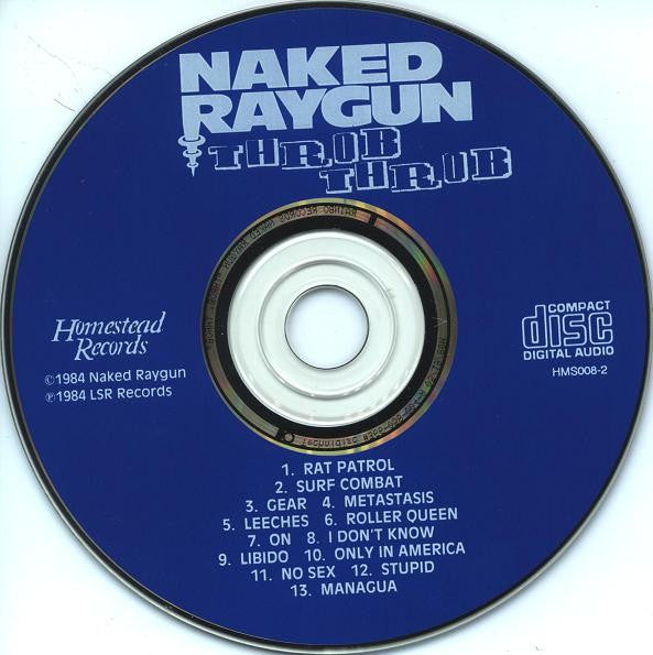 Naked Raygun : Throb Throb (CD, Album, RE)