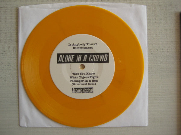 Alone In A Crowd : Alone In A Crowd (7", EP, RE, Yel)