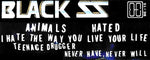 Black SS* : Animals (Cass, S/Sided, EP)